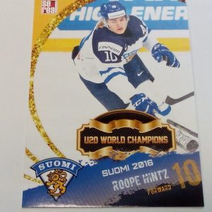 Hintz, Roope - Suomi 2016