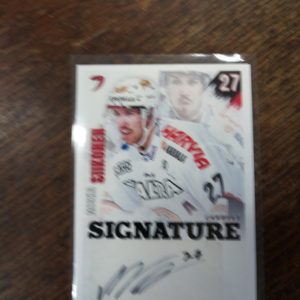2020-21 sm-liiga Miska Siikonen Singature