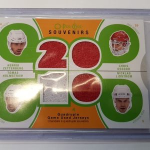 Zetterberg, Henrik / Osgood, Chris / Holmstrom, Tomas / Lidstrom, Nicklas - NHL 2010-11