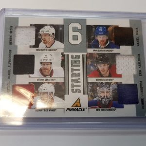 Sedin, Henrik - Alfredsson, Daniel - Lidstom, Nicklas - Sedin, Daniel - Karlsson, Erik - Lundqvist, Henrik - NHL 2012