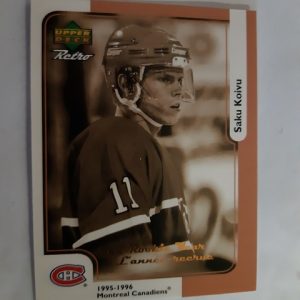 1996-97 Upper Deck Retro Saku Koivu