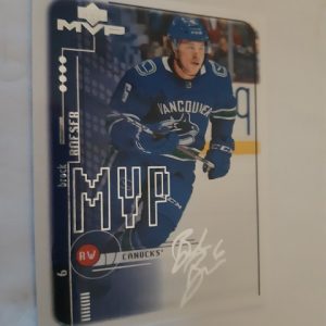 2018-19 MVP Silver Script Brock Boeser