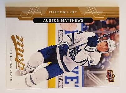 Matthews, Auston Checklist - NHL 2018-19