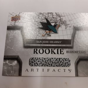 2018-19 Artifacts Rookie Redemption San Jose