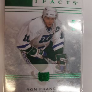 2014-15 Artifacts Ron Francis Green Parallel /99
