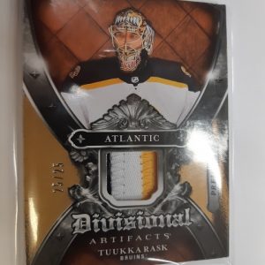2018-19 Artifacts Divisional Artifacts Tuukka Rask Patch 25/25