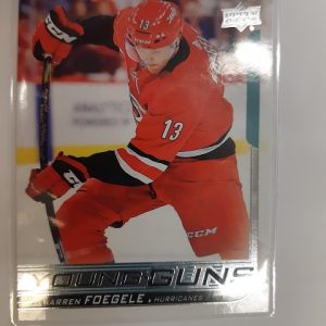 2018-19 Upper Deck Young Guns Warren Foegele