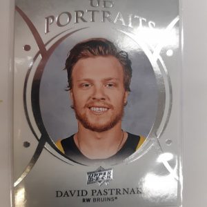 2018-19 Upper Deck UD Portraits David Pastrnak