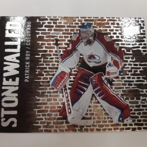 2018-19 Upper Deck Stonewalled Patrick Roy