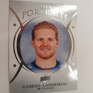 2018-19 Upper Deck UD Portraits Gabriel Landeskog
