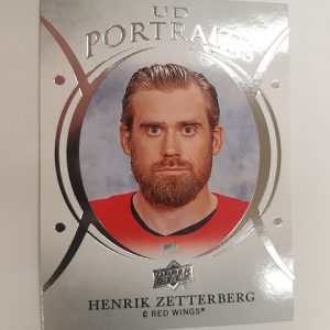 2018-19 Upper Deck UD Portraits Henrik Zetterberg