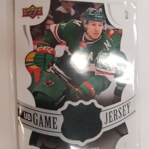 2018-19 Upper Deck UD Game Jersey Zach Parise