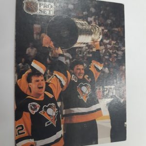 1991-92 Pro Set Mario Lemieux Conn Smythe Trophy #318