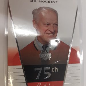 2003-04 Upper Deck Mr. Hockey 75th Birthday Gordie Howe