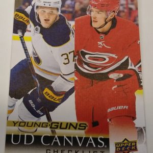 Checklist C91-C120 Mittelstadt / Svechnikov - NHL 2018-19