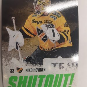 2018-19 Cardset Shutout! Niko Hovinen