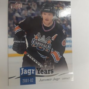 2018-19 Upper Deck Jagr Years 2001-02 Capitals