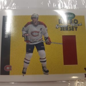 2015-16 ITG Final Vault Parkhurst Retro Game-Used Jersey Saku Koivu 1/1