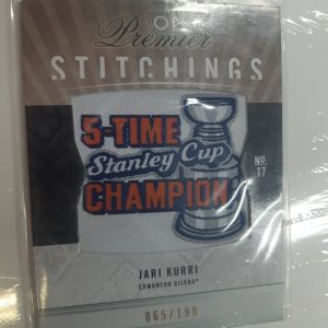 2009-10 OPC Premium Jari Kurri Premium Stitchings /199