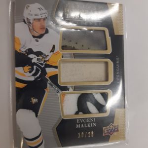 2018-19 Trilogy Honorary Triple Swatches Evgeni Malkin /25