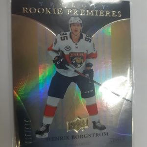 2018-19 Trilogy Rookie Premieres Level 1 Henrik Borgström /999
