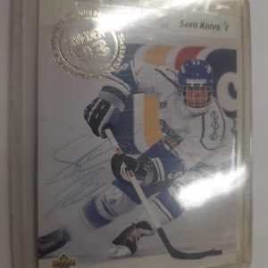 1992-93 Upper Deck World Junior Championships Sweden '93 Saku Koivu