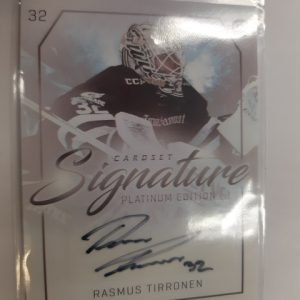 2018-19 Cardset Signature Rasmus Tirronen /125