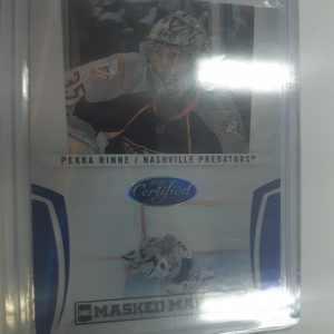 2010-11 Certified Masked Marvels Pekka Rinne /100