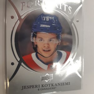 2018-19 Upper Deck UD Rookie Portraits Jesperi Kotkaniemi
