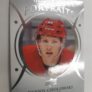 2018-19 Upper Deck UD Rookie Portraits Dennis Cholowski