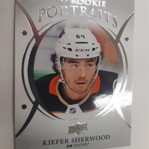 2018-19 Upper Deck UD Rookie Portraits Kiefer Sherwood
