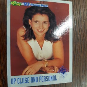 1993 Classic '93 Hockey Draft Manon Rheaume Up Close and Personal