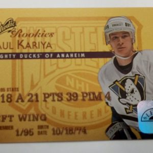 Kariya, Paul - NHL 1995-6