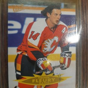 1995-96 Fleer Ultra Blank Back Theoren Fleury