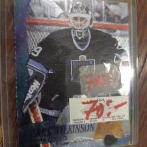 1996 Collector's Edge Ice Future Legends Derek Wilkinson