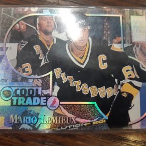 1995-96 Donruss Elite Mario Lemieux Holo