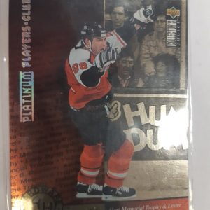 1995-96 Collector's Choice Eric Lindros Platinum Players Club Hardware Heroes