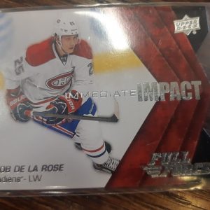 2015-16 UD Full Force Immediate Impact Jacob de la Rose