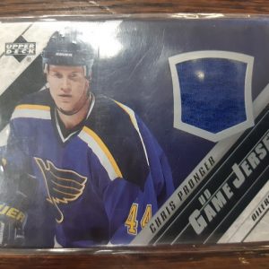 2005-06 Upper Deck Game Jersey Chris Pronger