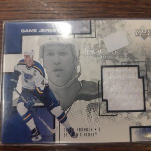 2000-01 UD Pros & Prospects Chris Pronger Game Jersey