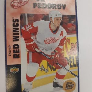 1996-97 Upper Deck Kraft Dinner Oversized Sergei Fedorov