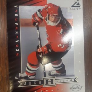 1997-98 Zenith Impulse Rookie Card Josh Holden Z80 OVERSIZED