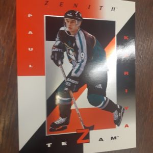 1997-98 Zenith Z-Team Paul Kariya 6 of 9 OVERSIZED