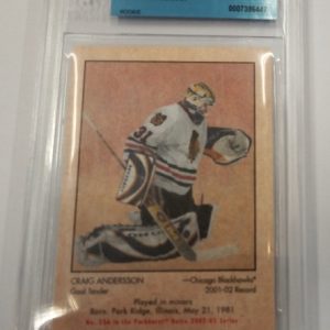 Andersson, Craig - NHL 2002-03