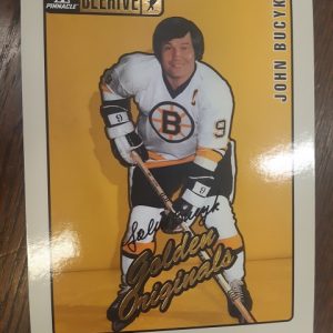 1997-98 Beehive Golden Originals Johnny Bucyk autograph OVERSIZED