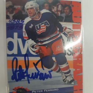 1995-96 Classic Hockey Peter Ferraro Autograph /4875