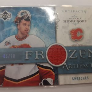 2006-07 Artifacts Frozen Artifacts Miikka Kiprusoff 05/10 jersey