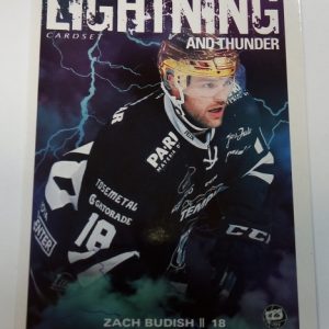 2019-20 Cardset Liiga Thunder and Lightning Zach Budish