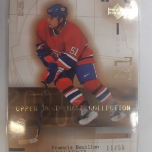2001-02 UD Mask Collection Francis Bouillon /50