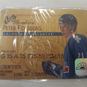 1995-96 Leaf Studio Rookies Peter Forsberg AU